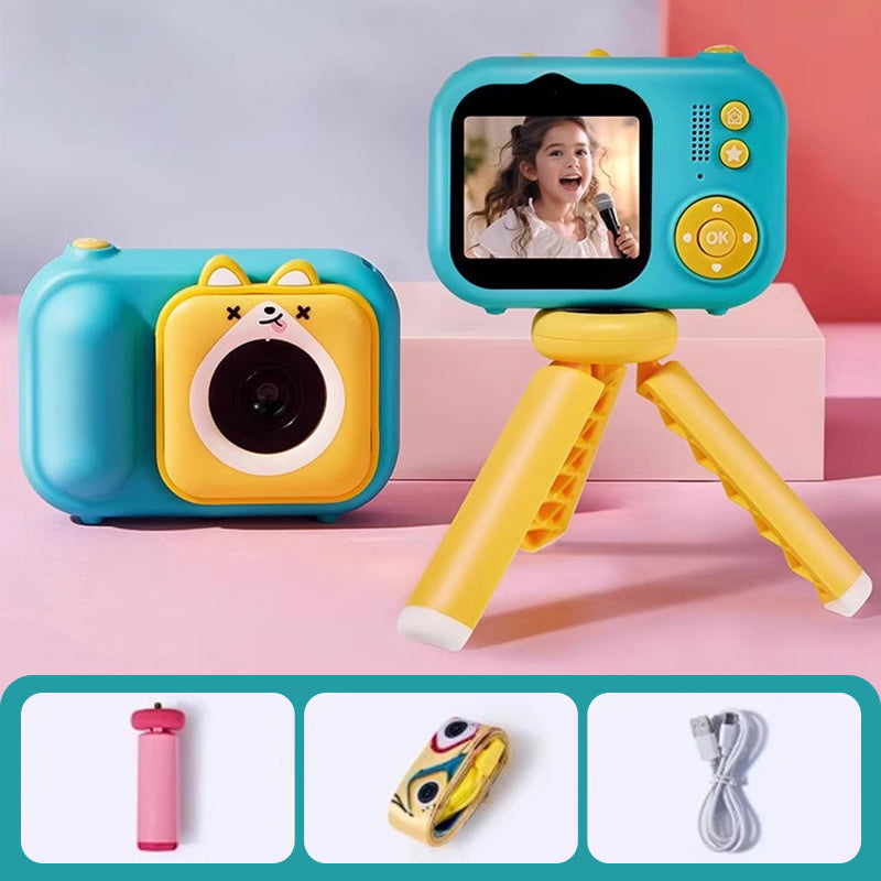 HD Dual Lens Digital Camera Set for Kids