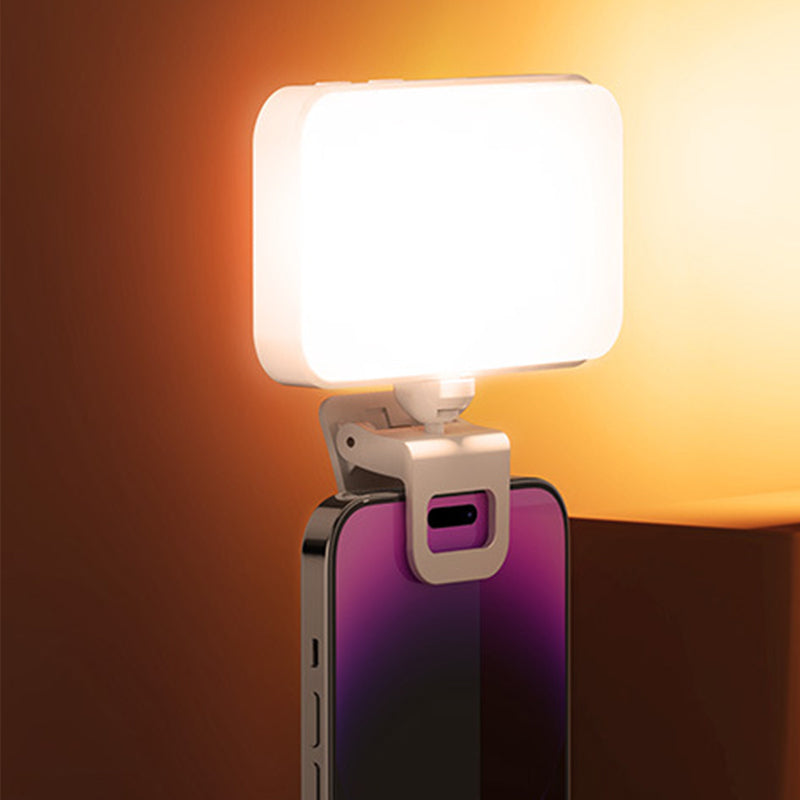 Rotatable 3-Color Warm & Cool Phone Fill Light