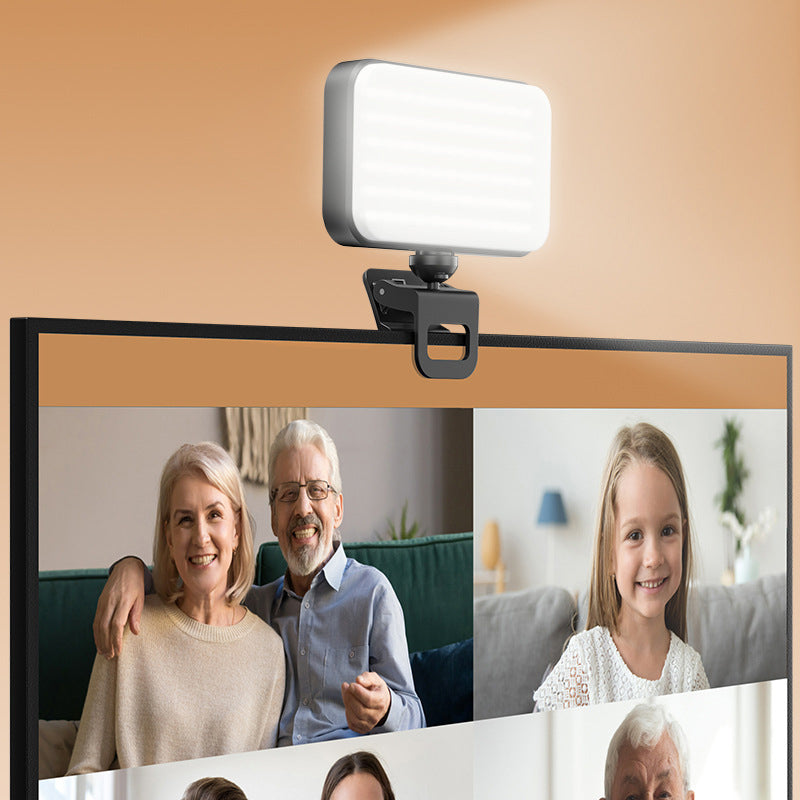 Rotatable 3-Color Warm & Cool Phone Fill Light