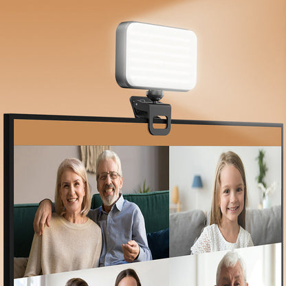 Rotatable 3-Color Warm & Cool Phone Fill Light