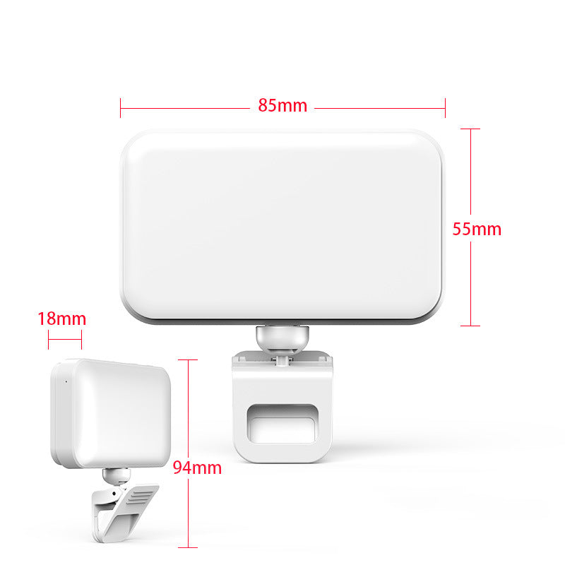 Rotatable 3-Color Warm & Cool Phone Fill Light