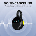 Wireless Lavalier Microphone with Noise Cancellation