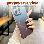 Magnetic Gradient Semi-Wrapped Phone Case