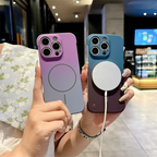 Magnetic Gradient Semi-Wrapped Phone Case