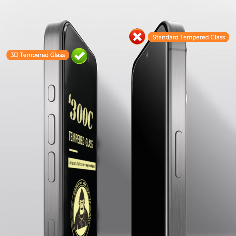 HD Anti-Spy Tempered Glass Screen Protector for iPhone Series