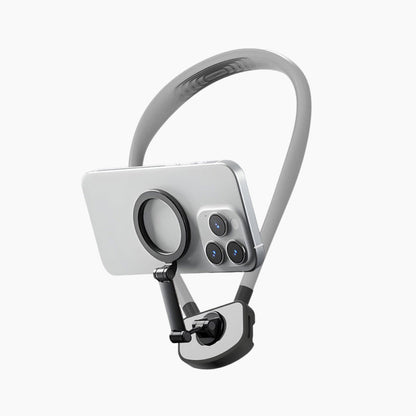 U Shape Magnetic Silicone Neck Phone Holder