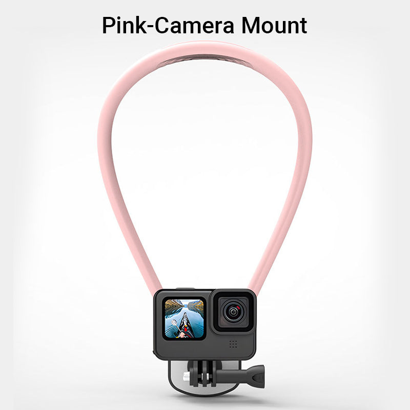 U Shape Magnetic Silicone Neck Phone Holder