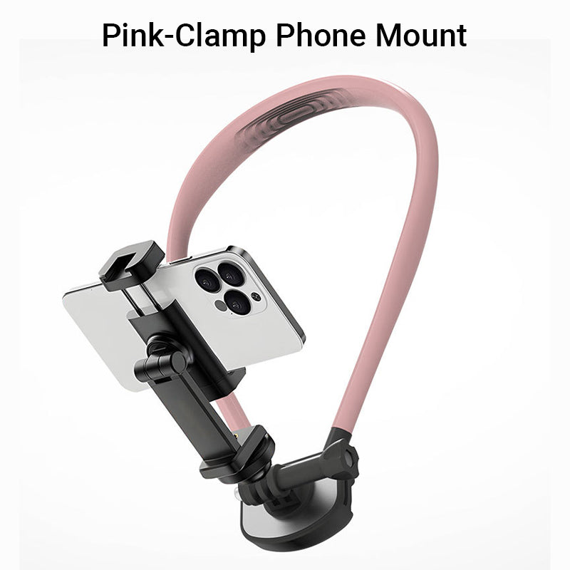 U Shape Magnetic Silicone Neck Phone Holder