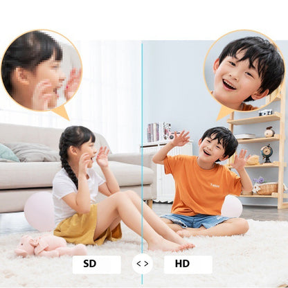 Home Security Camera with Speaker & Screen