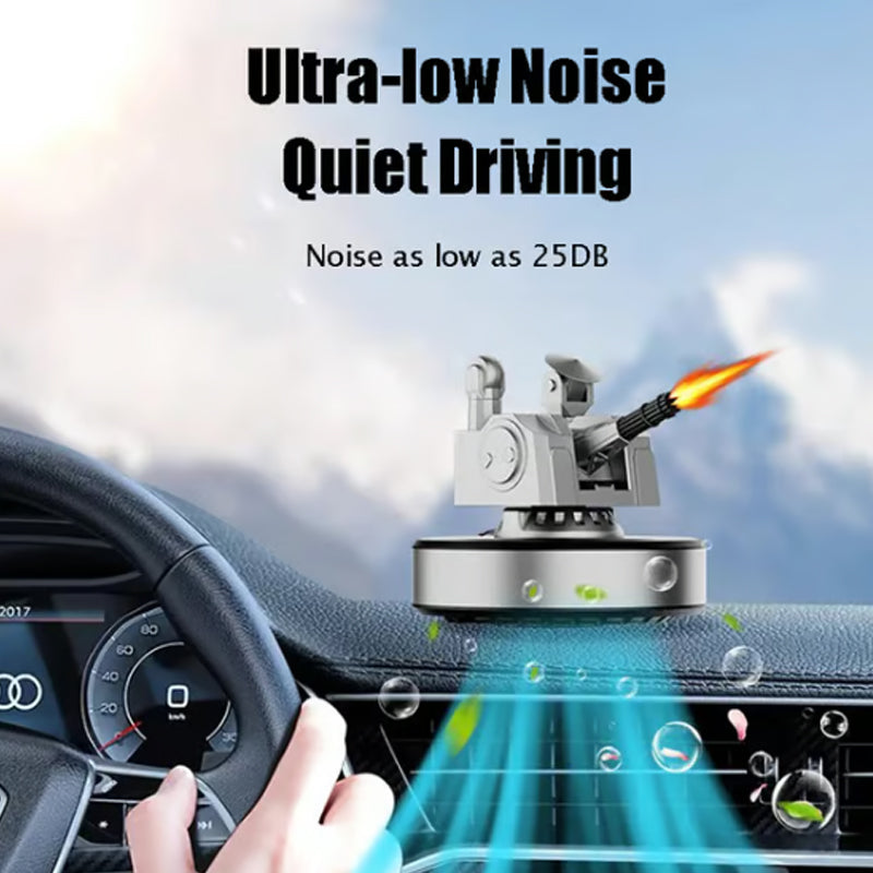 Vehicle-Mounted Security Automatic Patrol Solar-Powered Fire Cannon