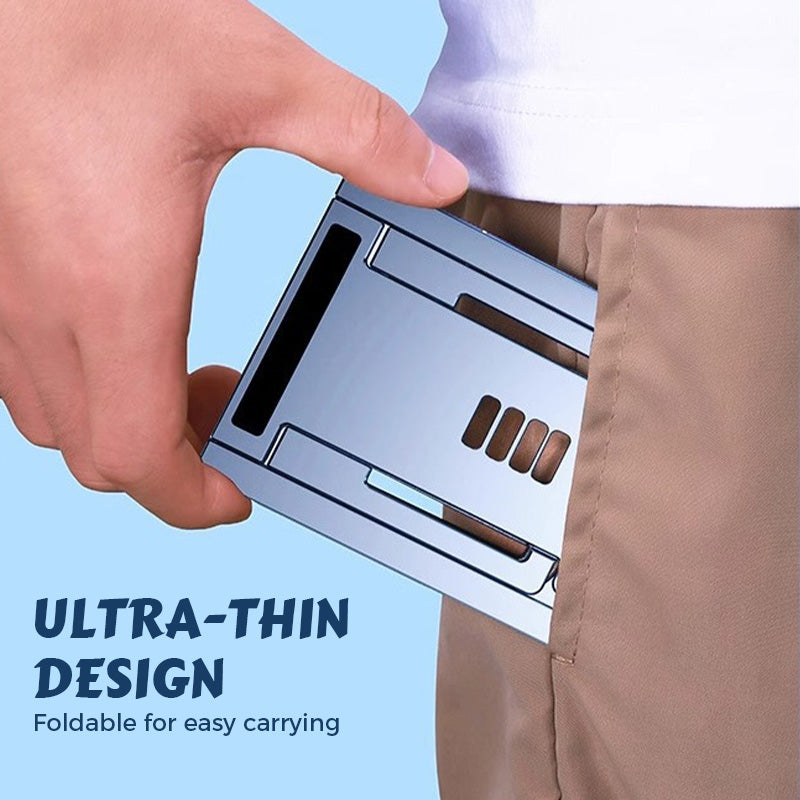 Thin Foldable Adjustable Phone Stand for Desk-Limited-time offer: BUY 1 GET 1 FREE🔥