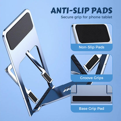 Thin Foldable Adjustable Phone Stand for Desk-Limited-time offer: BUY 1 GET 1 FREE🔥