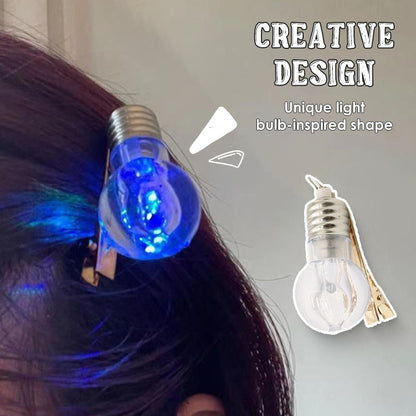 Light Bulb Hair Clip🤣Limited-time Buy 1 Get 2 Free—Invite Your Friends to Join the Fun!🙄