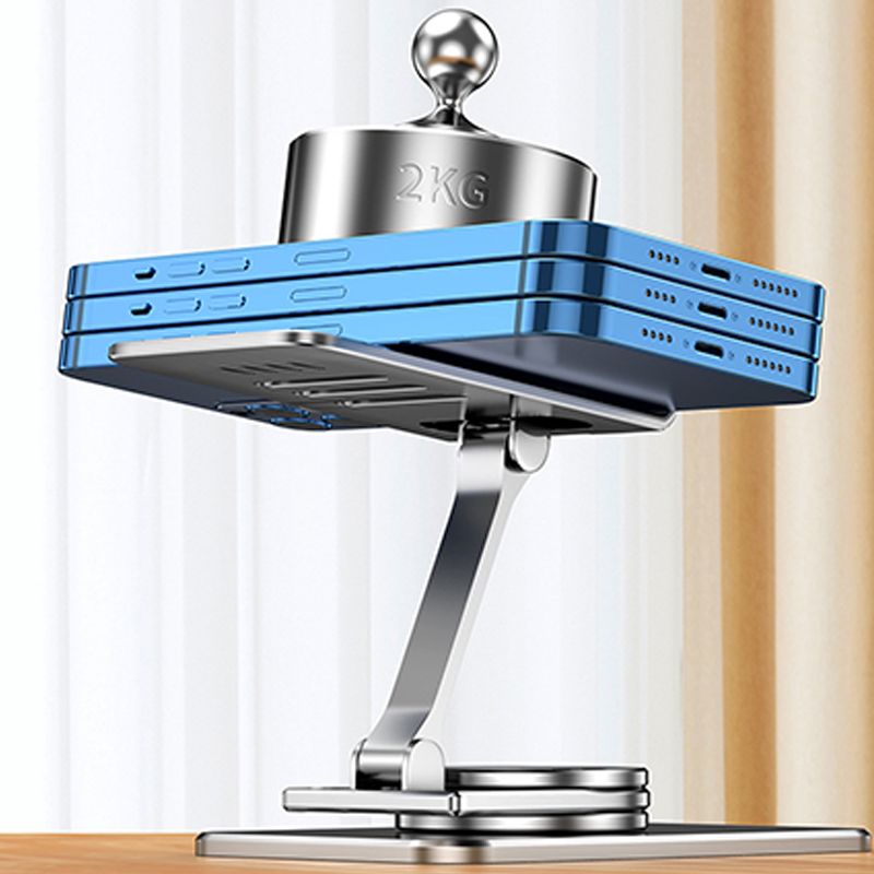 Anti-flip Desktop Tablet Phone Stand - 360-degree Rotation