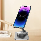 Anti-flip Desktop Tablet Phone Stand - 360-degree Rotation