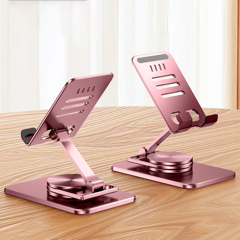 Anti-flip Desktop Tablet Phone Stand - 360-degree Rotation