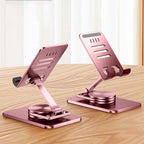 Anti-flip Desktop Tablet Phone Stand - 360-degree Rotation