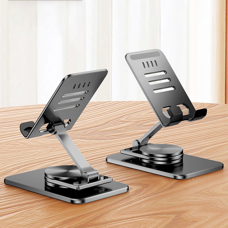 Anti-flip Desktop Tablet Phone Stand - 360-degree Rotation