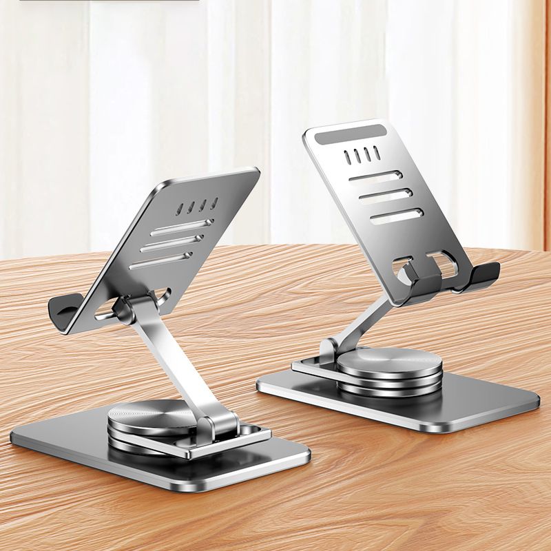 Anti-flip Desktop Tablet Phone Stand - 360-degree Rotation