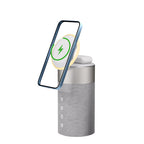 Multifunctional Magnetic Wireless Charger with Bluetooth Speaker