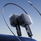 Compact Retractable Car Charger