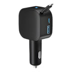 Compact Retractable Car Charger