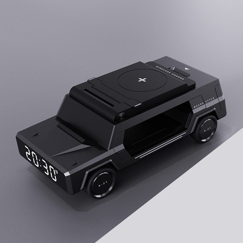 Multi-functional Wireless Fast Charger with Car Design