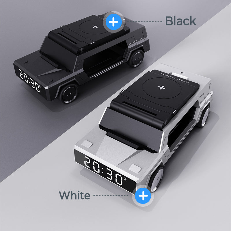 Multi-functional Wireless Fast Charger with Car Design