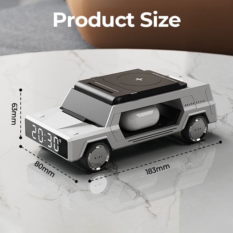 Multi-functional Wireless Fast Charger with Car Design