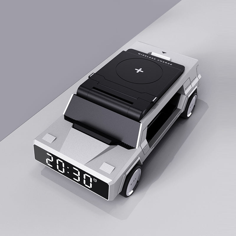 Multi-functional Wireless Fast Charger with Car Design