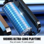 100Hrs Waterproof Bluetooth Neckband Headphones