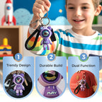 Cute Astronaut Bag Charm Keychain