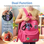 Cute Astronaut Bag Charm Keychain