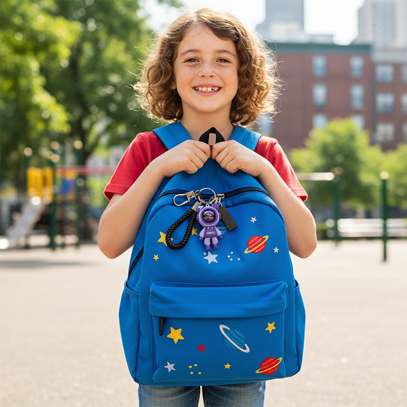 Cute Astronaut Bag Charm Keychain