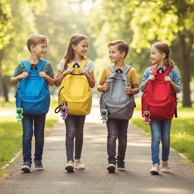 Cute Astronaut Bag Charm Keychain