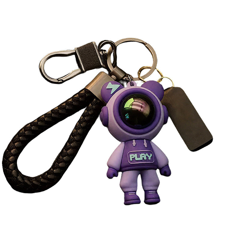 Cute Astronaut Bag Charm Keychain