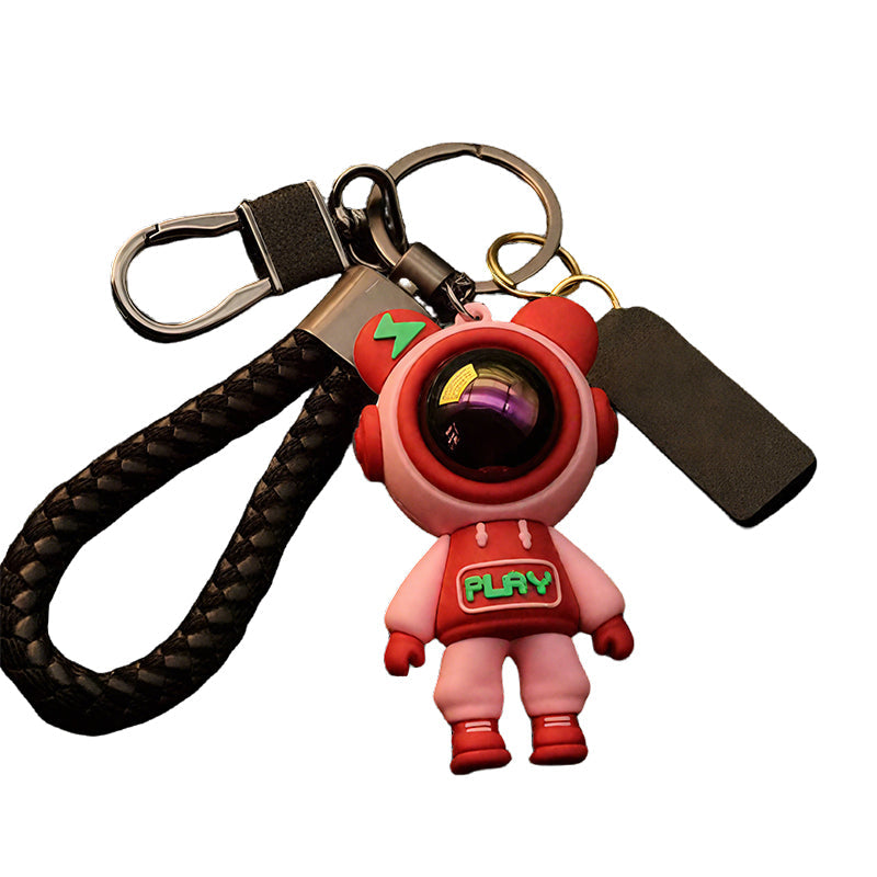 Cute Astronaut Bag Charm Keychain