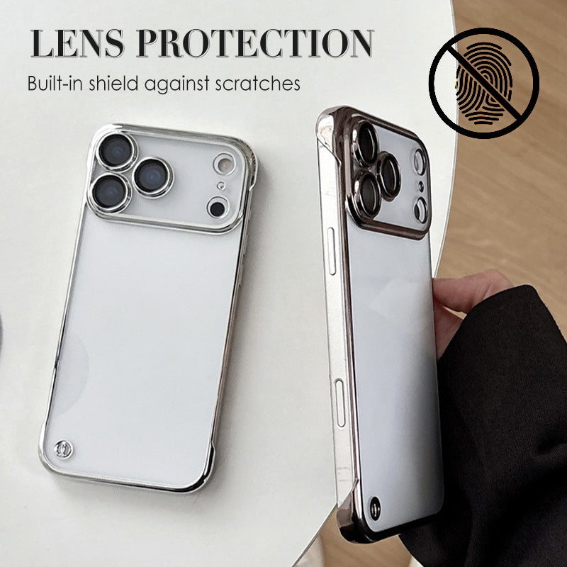 Semi-Transparent Electroplated Phone Case For iPhone 17 Series