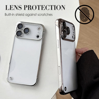 Semi-Transparent Electroplated Phone Case For iPhone 17 Series
