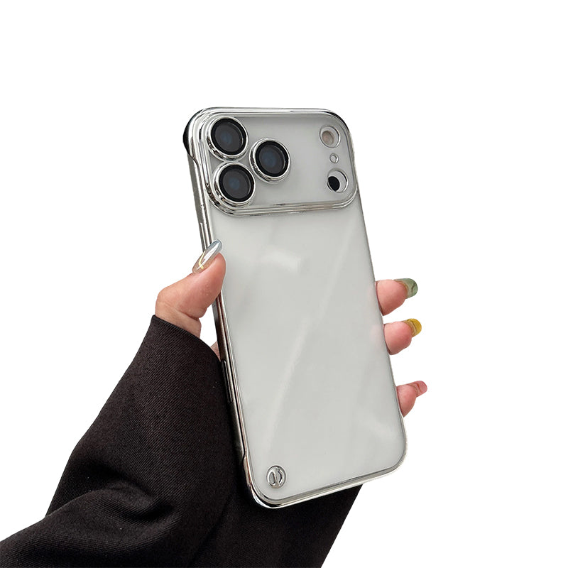 Semi-Transparent Electroplated Phone Case For iPhone 17 Series