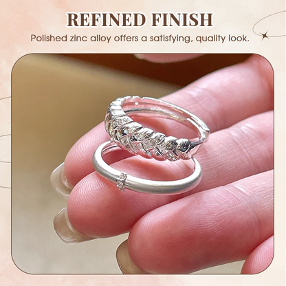 Everyday Minimalist Adjustable Open Ring