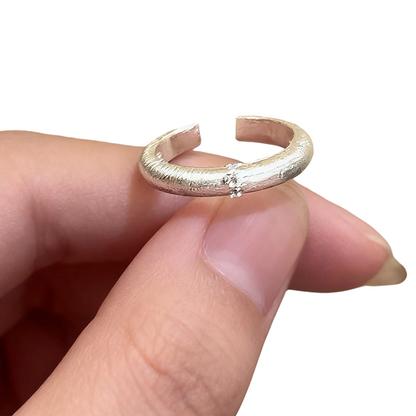 Everyday Minimalist Adjustable Open Ring