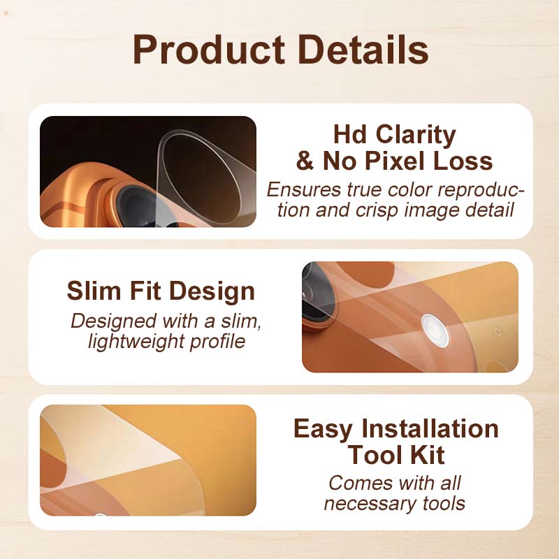 Anti-Scratch Camera Lens Protector for iPhone