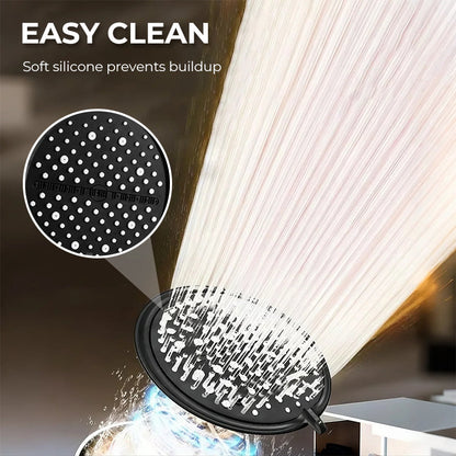 High-Pressure Adjustable Rainfall Shower Head