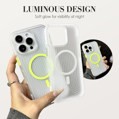 Luminous Magnetic Lanyard iPhone Case