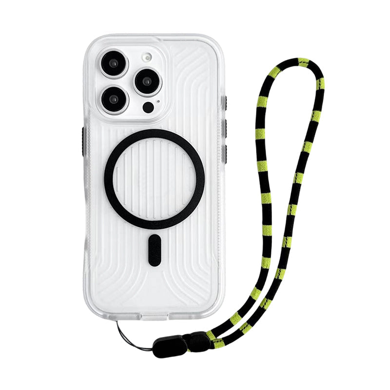 Luminous Magnetic Lanyard iPhone Case