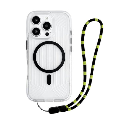 Luminous Magnetic Lanyard iPhone Case