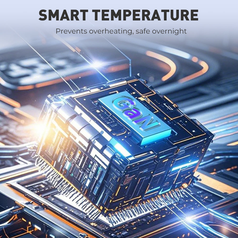 Retractable Wall Charger with Dual Cables