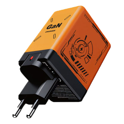 Retractable Wall Charger with Dual Cables