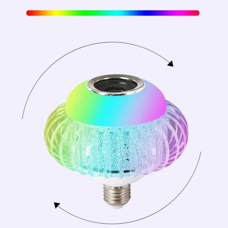 LED RGB Bulb Bluetooth Speaker with Remote Control